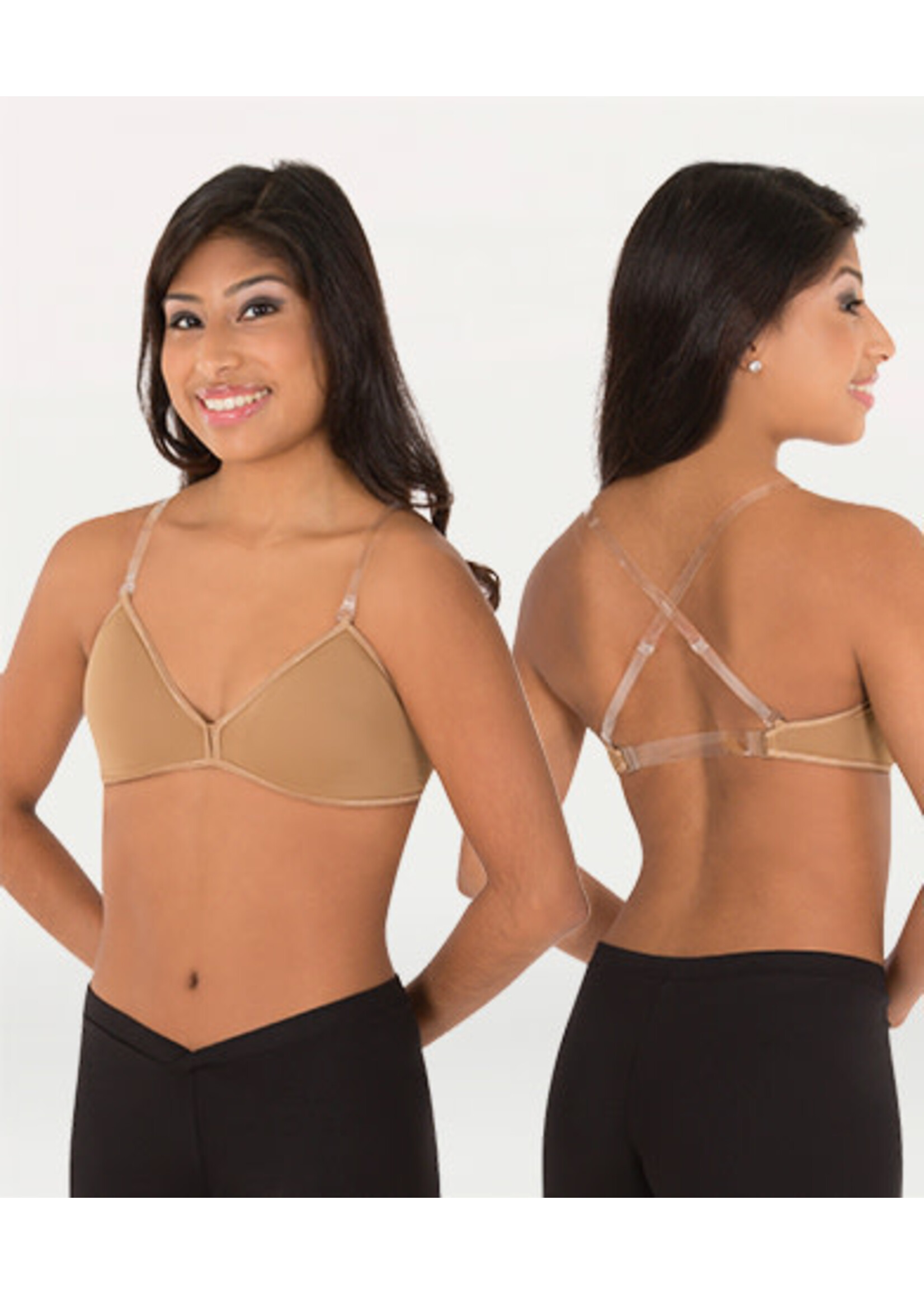 Body Wrappers Body Wrappers 287 Womens Convertible Deep V Padded Bra