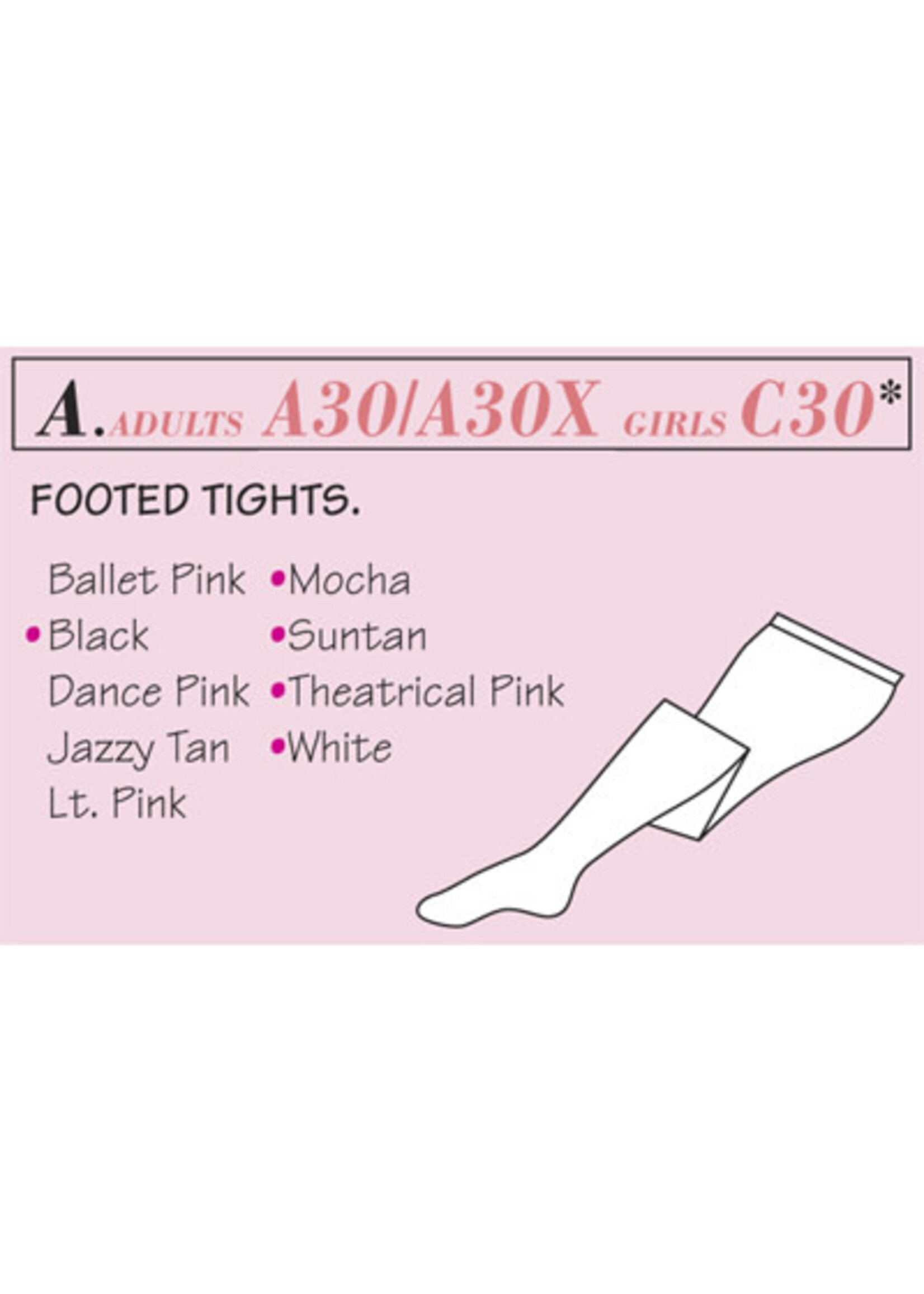 Body Wrappers Body Wrappers A30X Adult Footed Tight