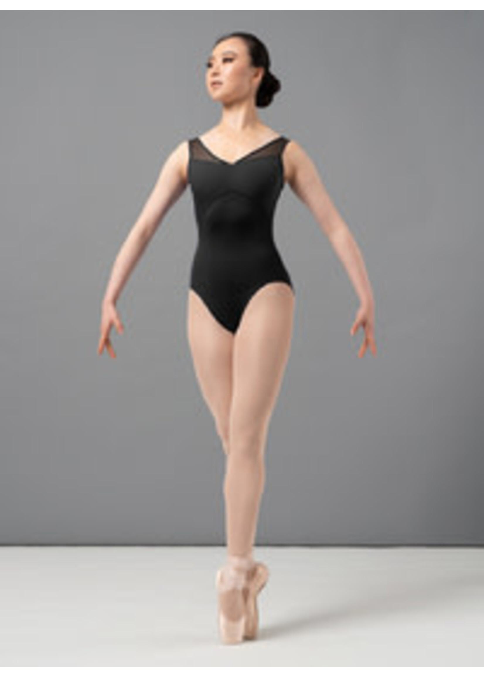 Mirella Mirella M3107LM Adult Chevron Rib Tank Leotard