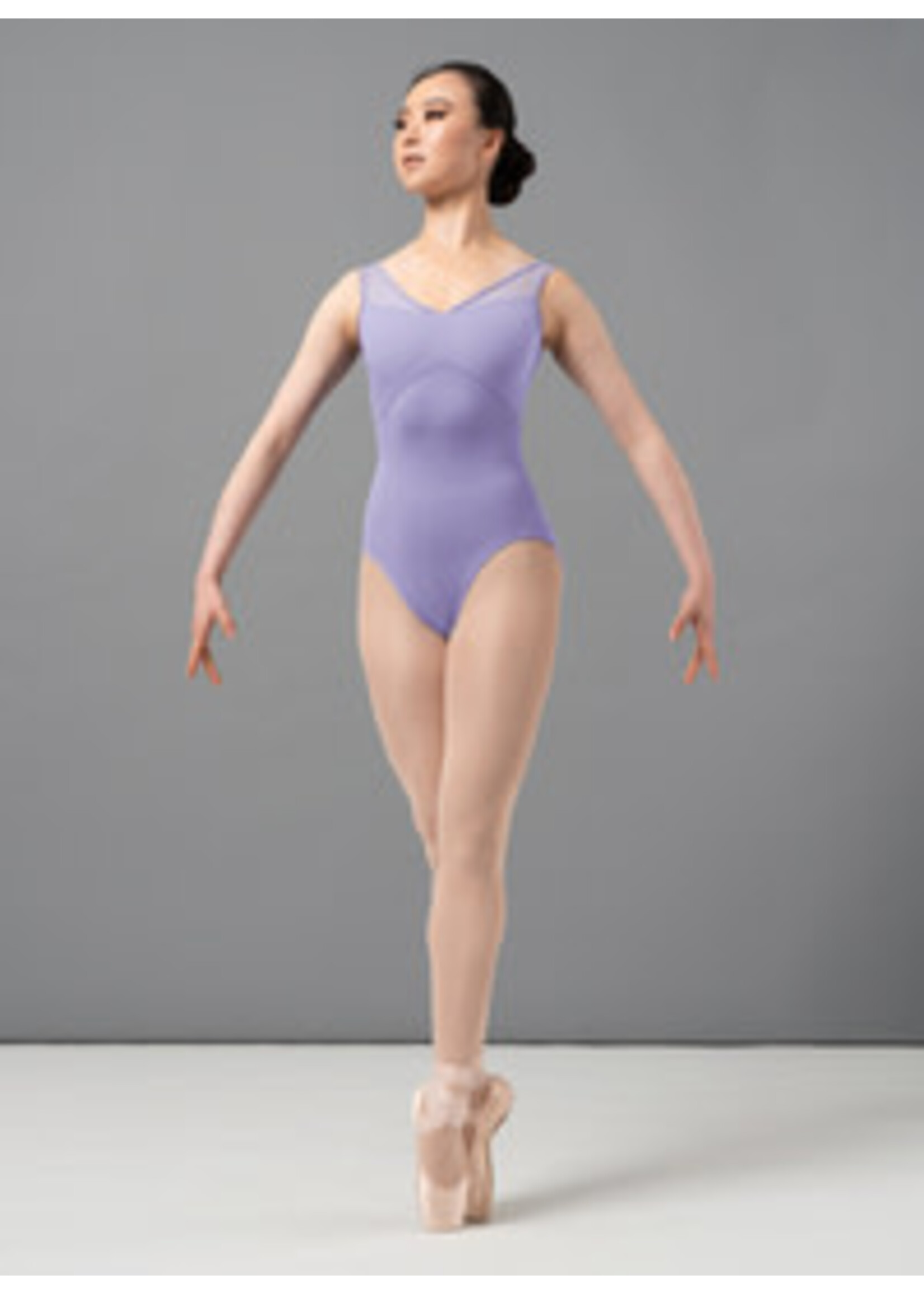 Mirella Mirella M3107LM Adult Chevron Rib Tank Leotard