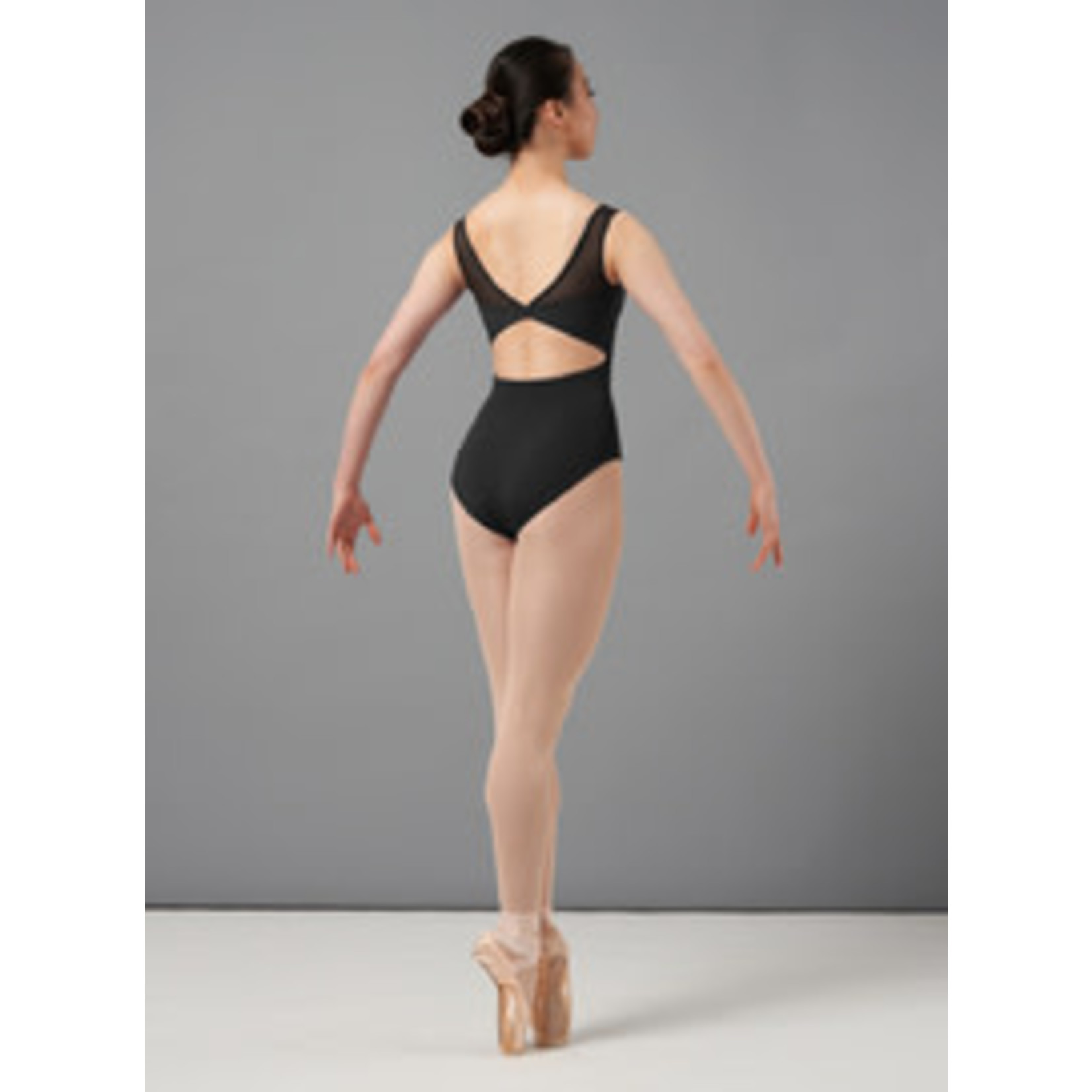 Mirella M3107TM Girls Chevron Rib Tank Leotard