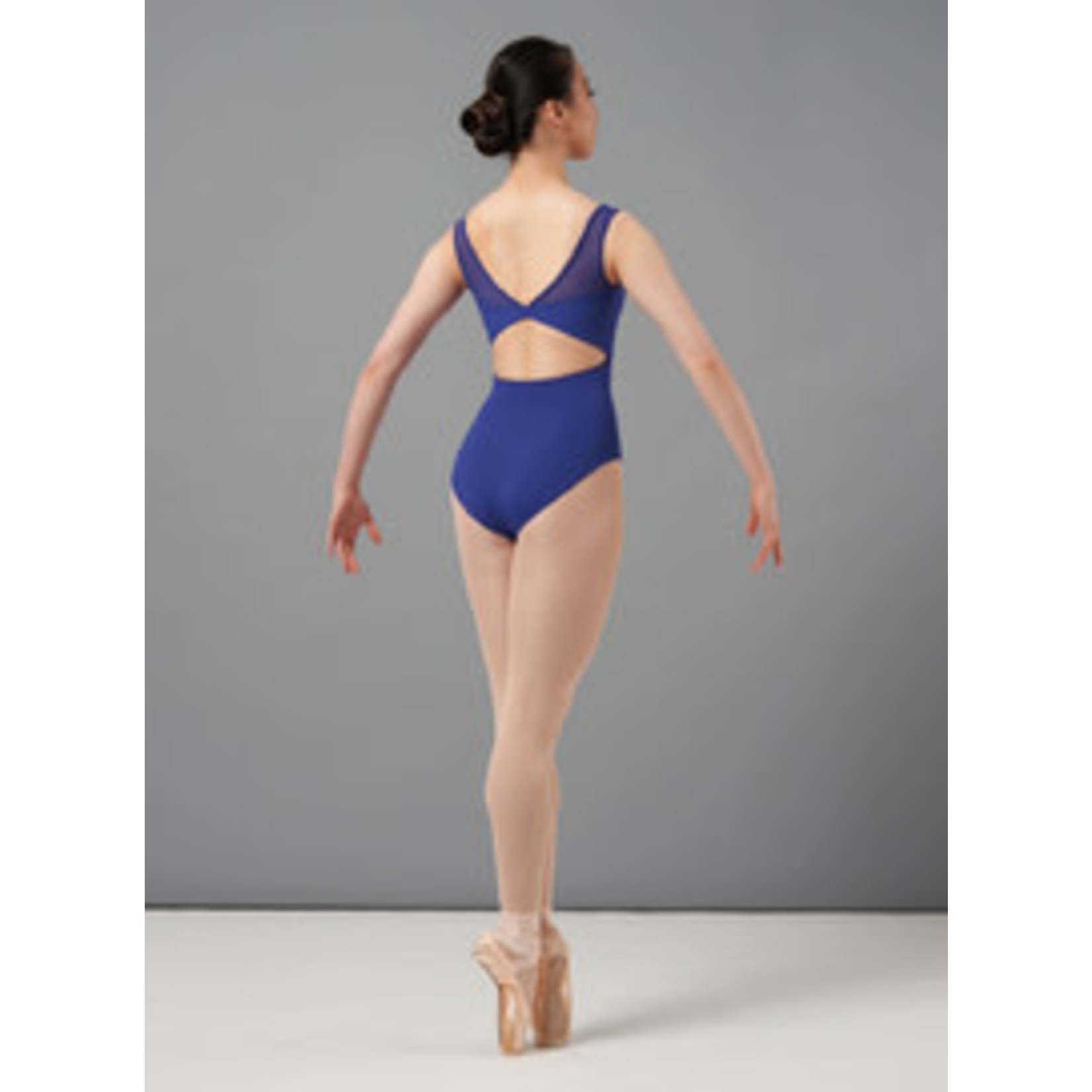 Mirella M3107TM Girls Chevron Rib Tank Leotard