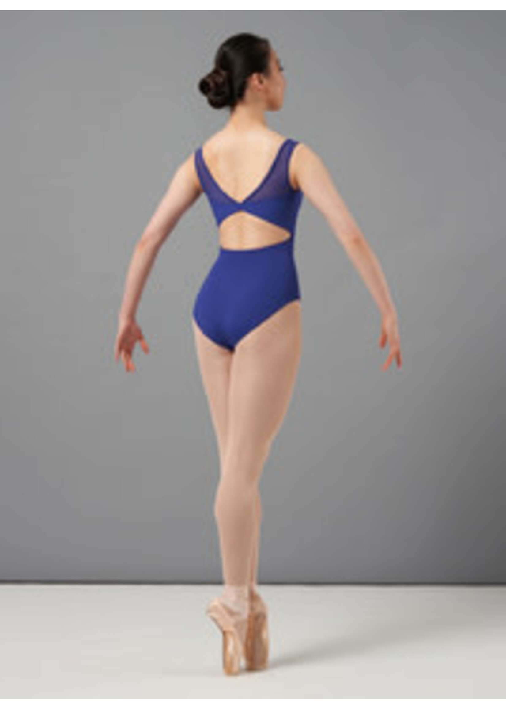 Mirella Mirella M3107TM Girls Chevron Rib Tank Leotard