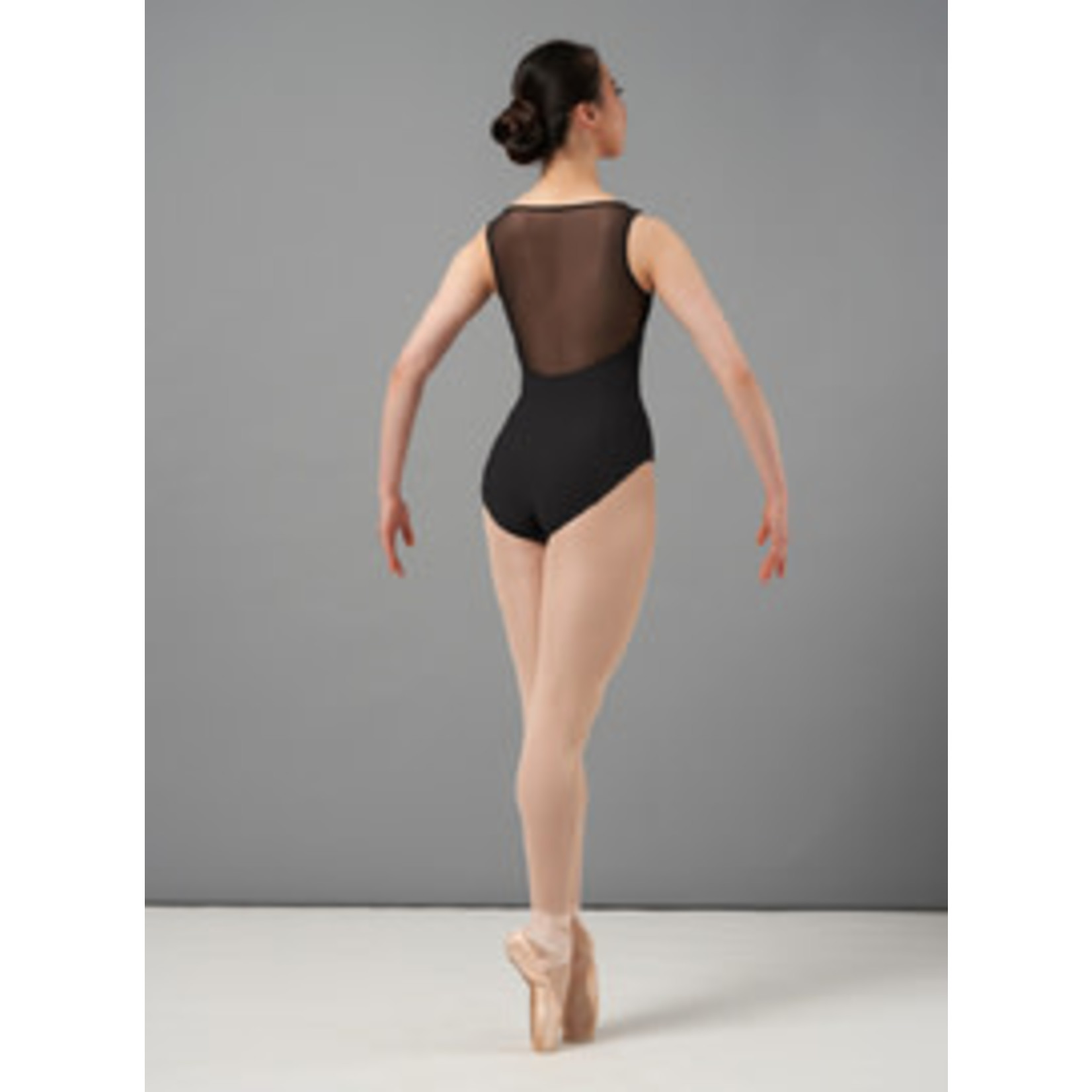 Mirella M3109LM Adult Chevron Mesh Tank Leotard