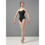 Mirella M4043LM Adult Chevron Rib Cami Leotard