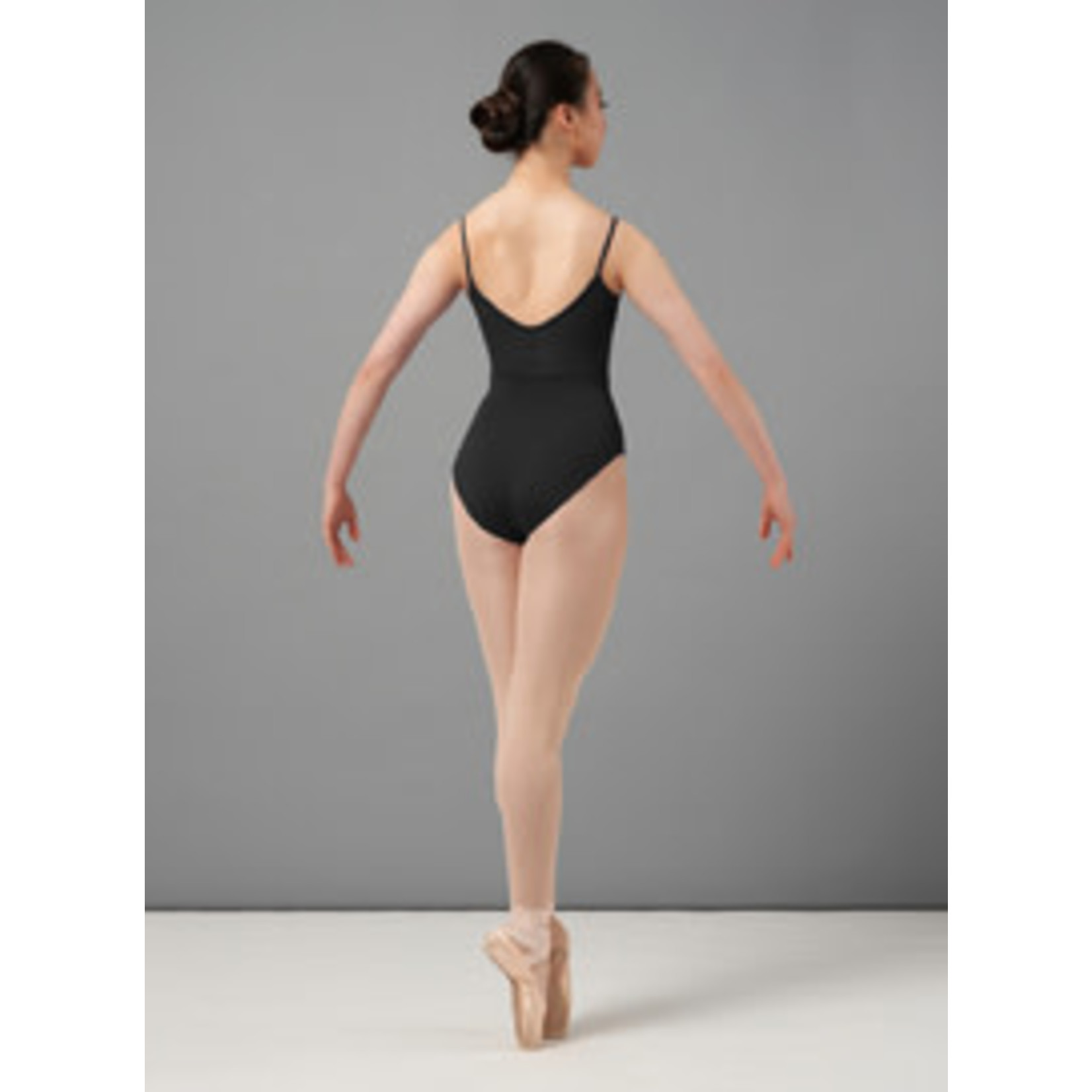 Mirella M4043TM Girls Chevron Rib Cami Leotard