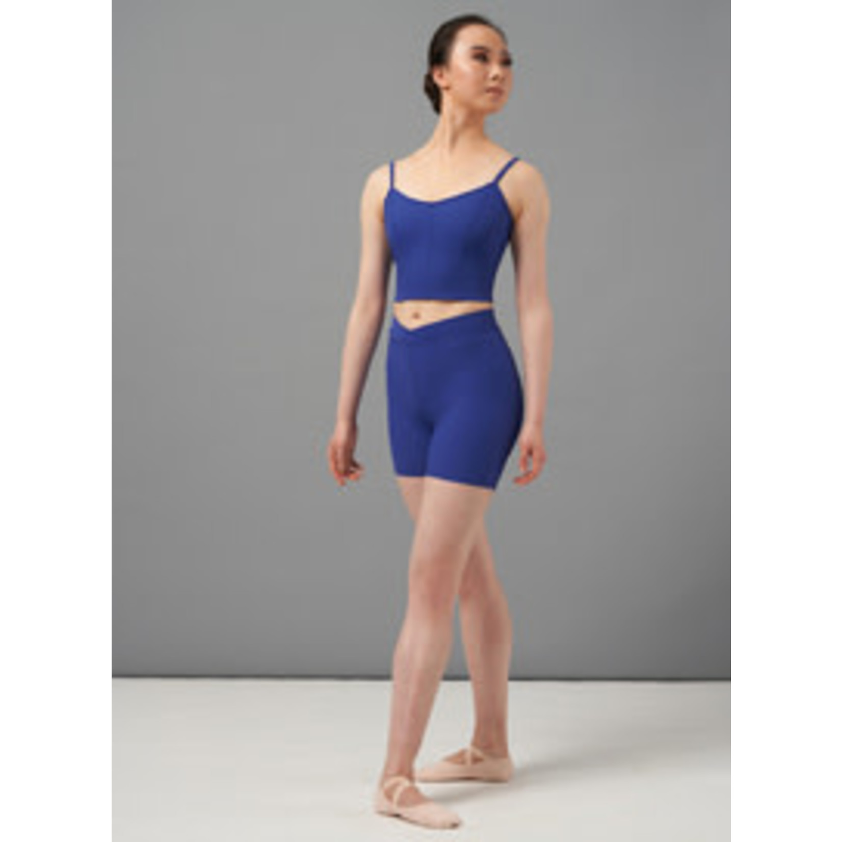 Mirella M7059L Adult Chevron Crop Cami Top