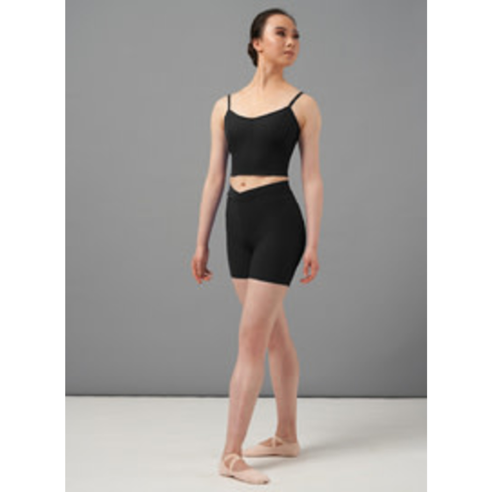 Mirella M7059L Adult Chevron Crop Cami Top