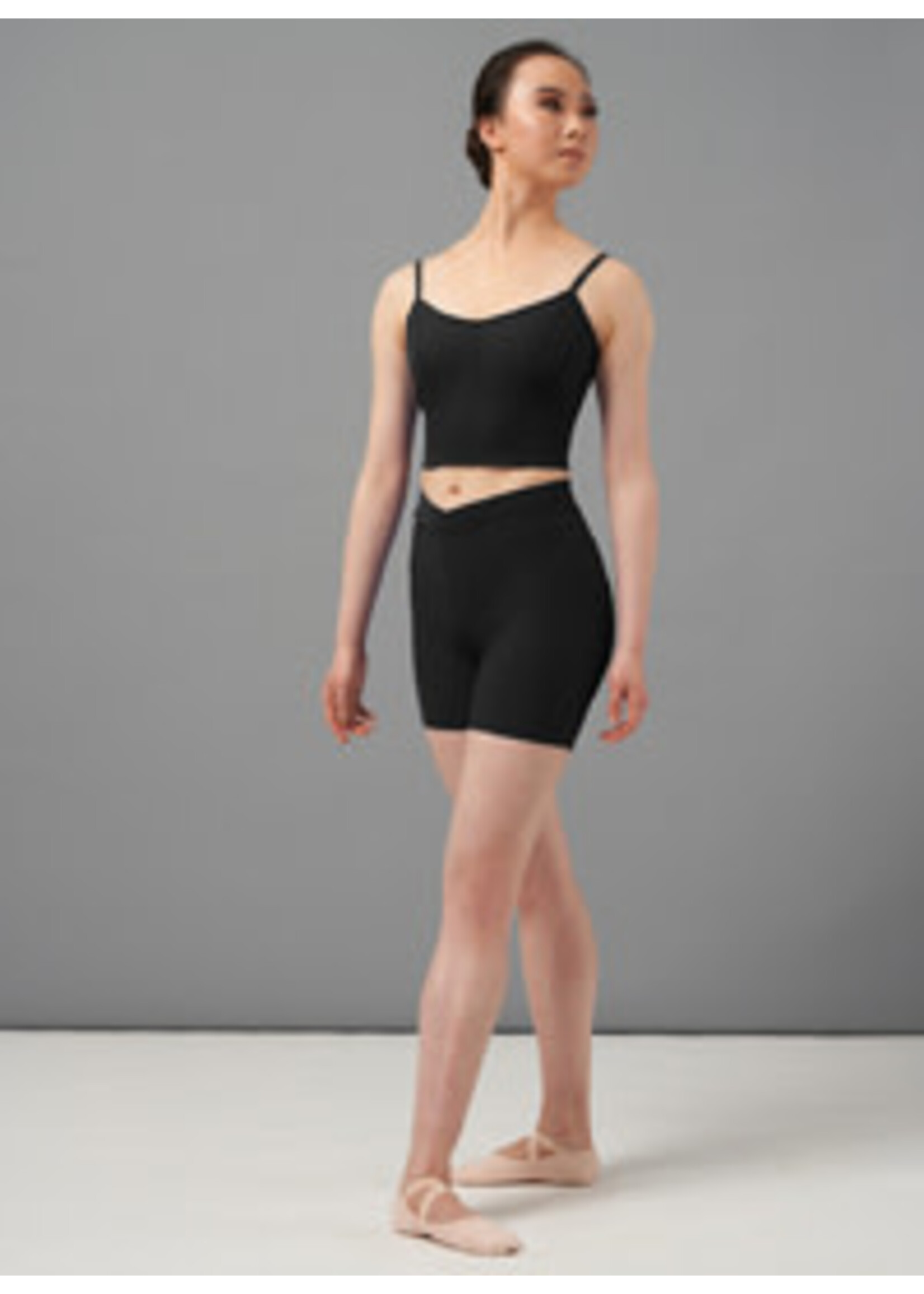 Mirella Mirella M7059L Adult Chevron Crop Cami Top