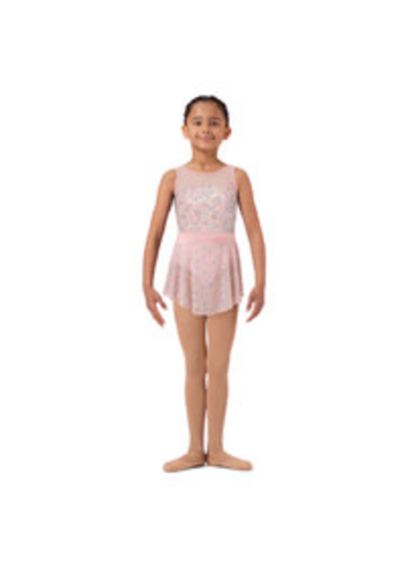 Mirella Mirella MS1085C Girls Floral Print Skirt