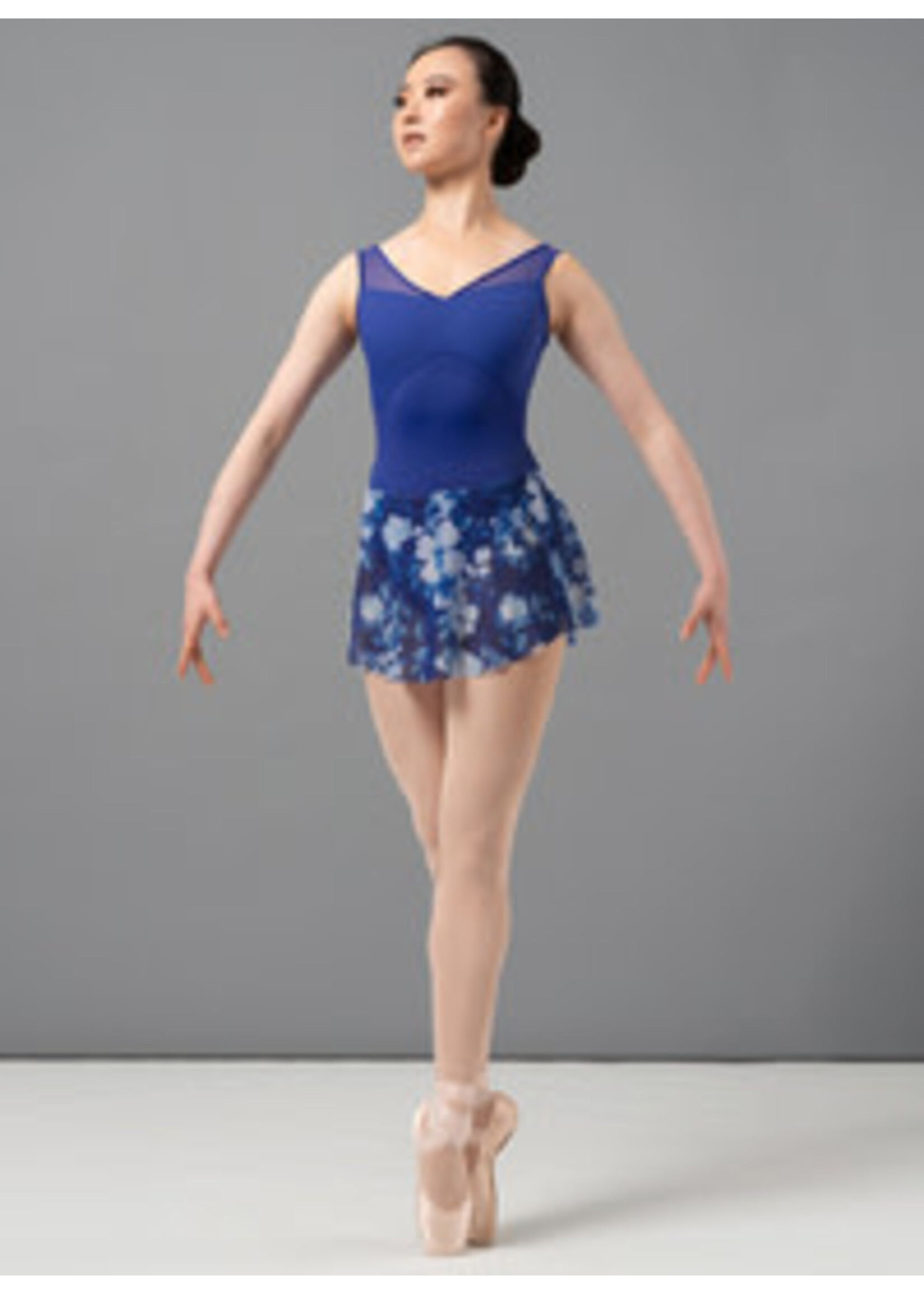 Mirella Mirella MS162 Adult Chevron Rib Skirt