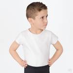 Eurotard 44100c Youth Unisex Microfiber Crew Neck Short Sleeve Dance Shirt