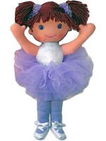 Well Made Toys Well Made Toy 18" Ballerina With Pigtails