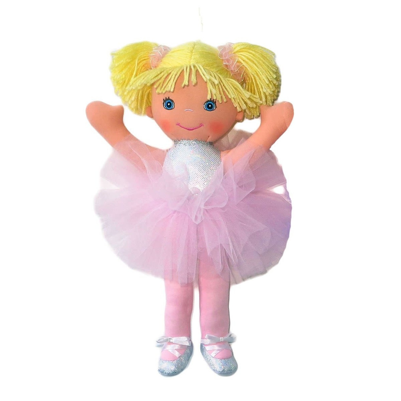 Well Made Toys Well Made Toy 18" Ballerina With Pigtails