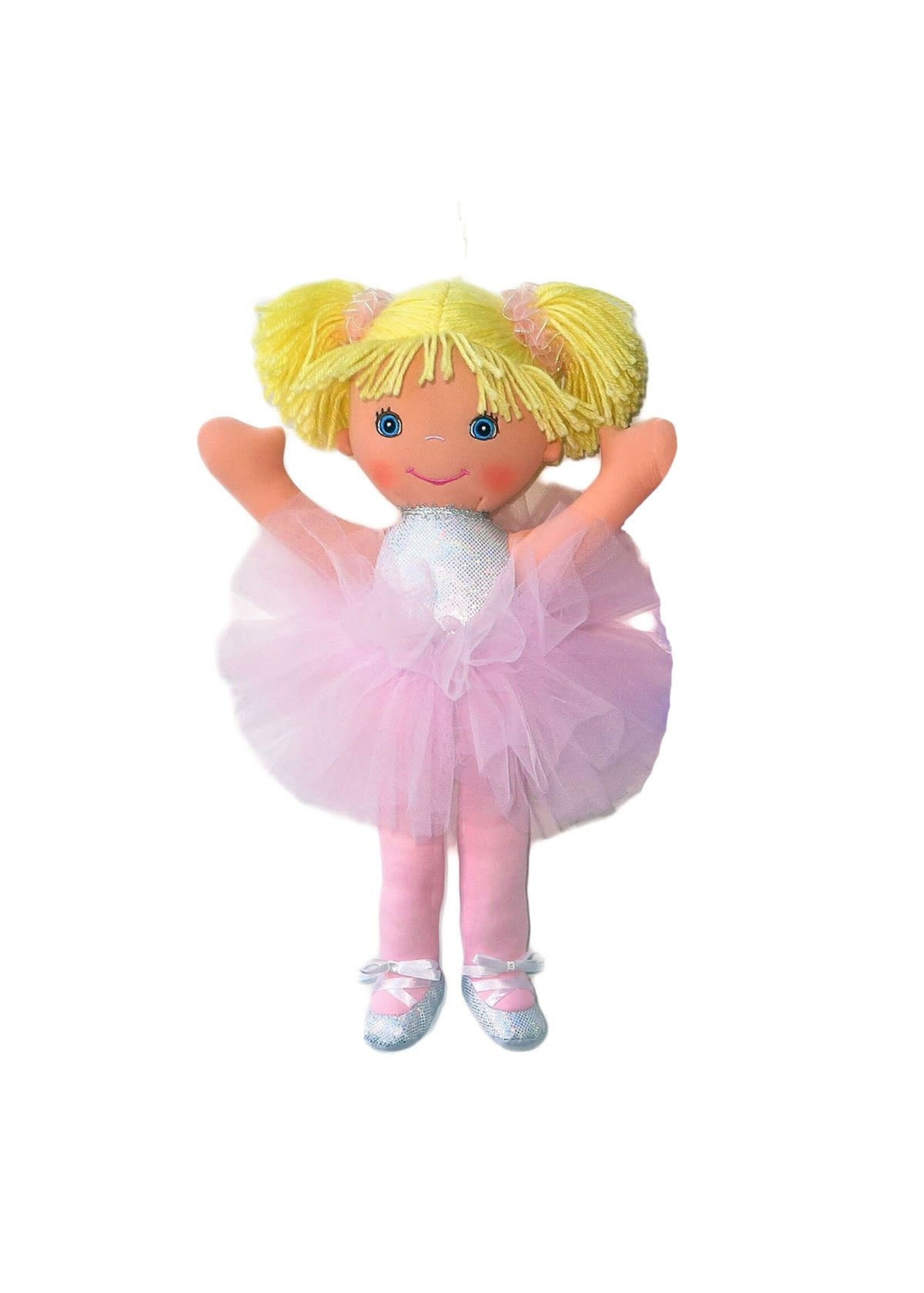 Well Made Toys Well Made Toy 18" Ballerina With Pigtails