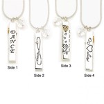 Dasha 2777 Dance Bar Necklace Single