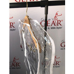 Glam'r Gear Glam'r Gear Garment Bag Transparent Long With Gusset