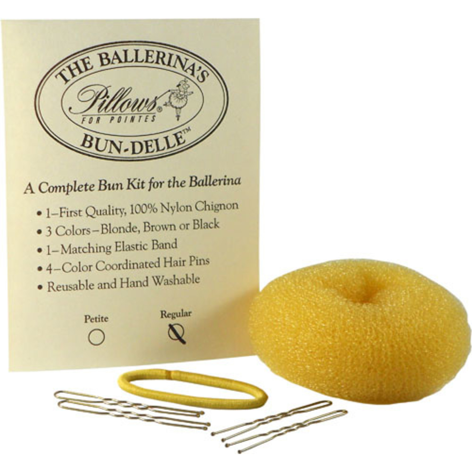 Pillows for Pointes Pillows For Pointes Ballerina's Bun-delle Petite Bun Kit