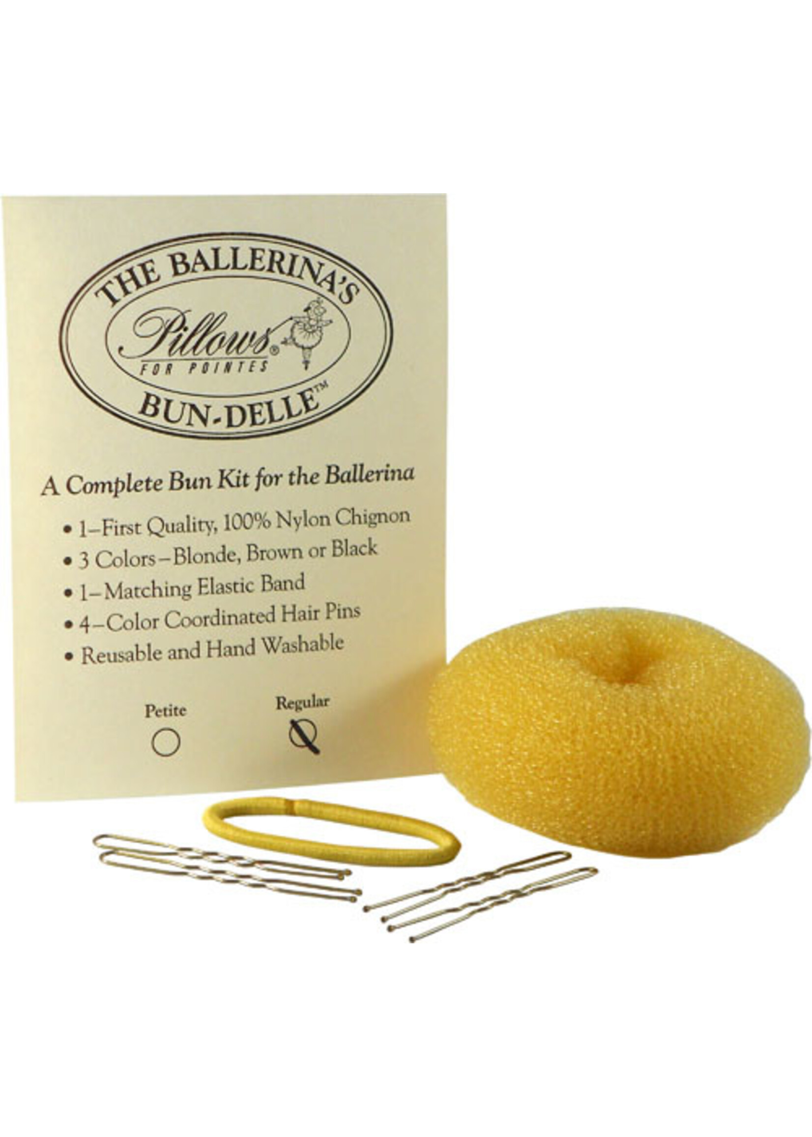 Pillows for Pointes Pillows For Pointes Ballerina's Bun-delle Petite Bun Kit