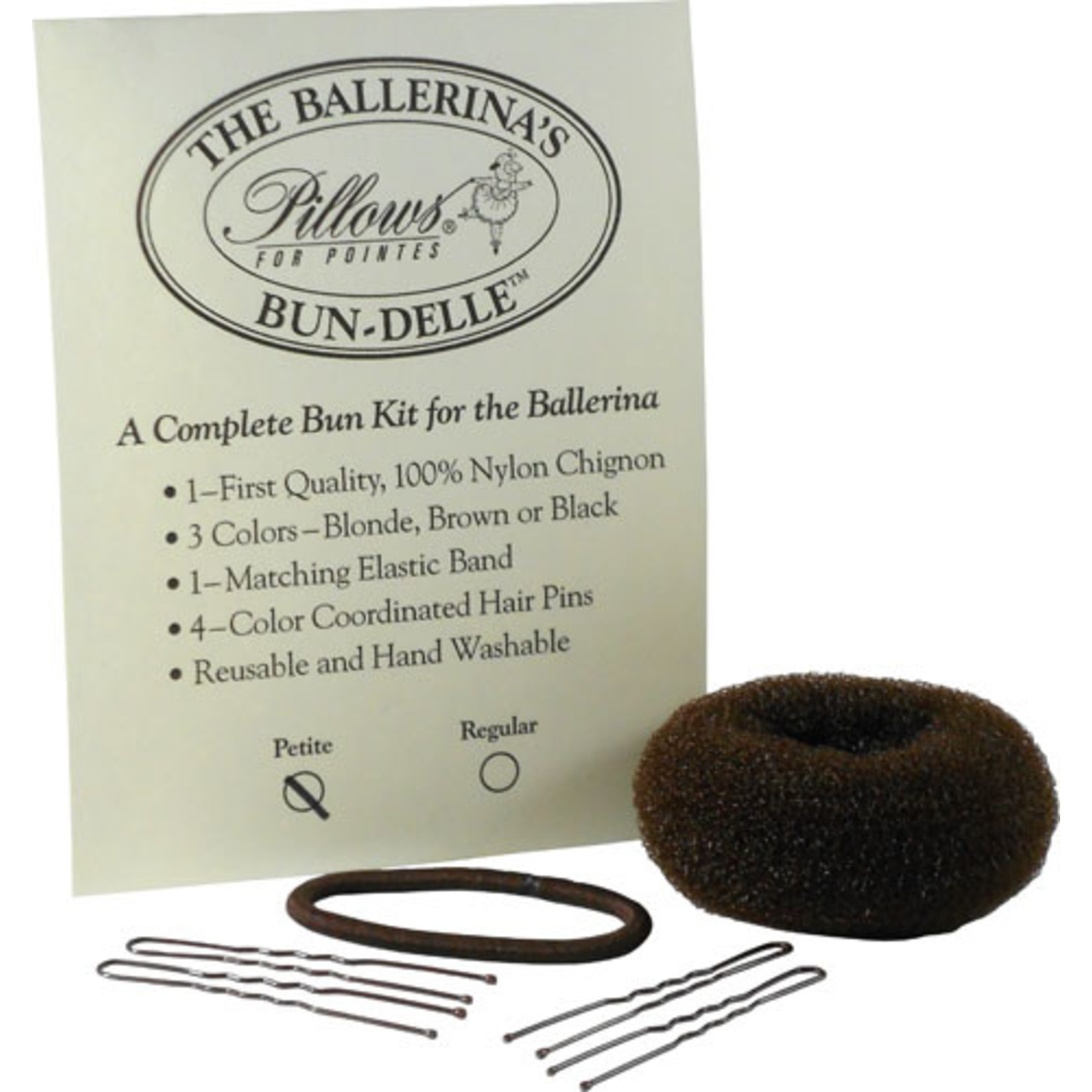 Pillows for Pointes Pillows For Pointes Ballerina's Bun-delle Petite Bun Kit