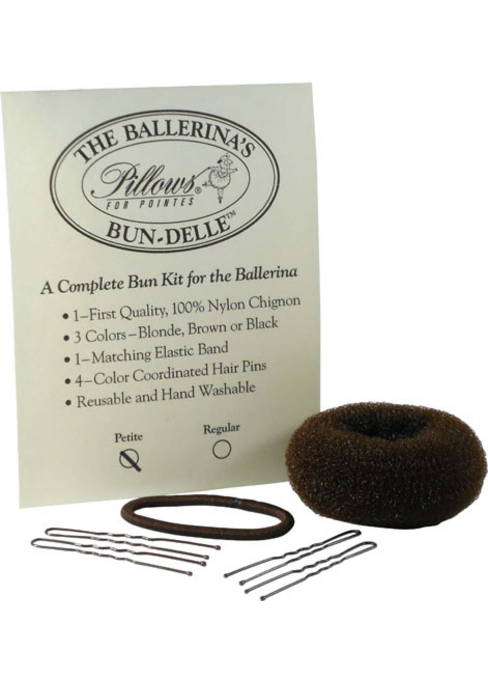 Pillows for Pointes Pillows For Pointes Ballerina's Bun-delle Petite Bun Kit