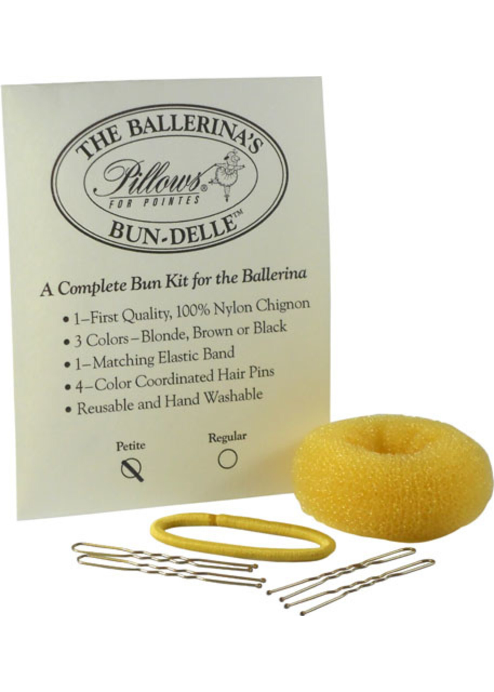 Pillows for Pointes Pillows For Pointes Ballerina's Bun-delle Petite Bun Kit