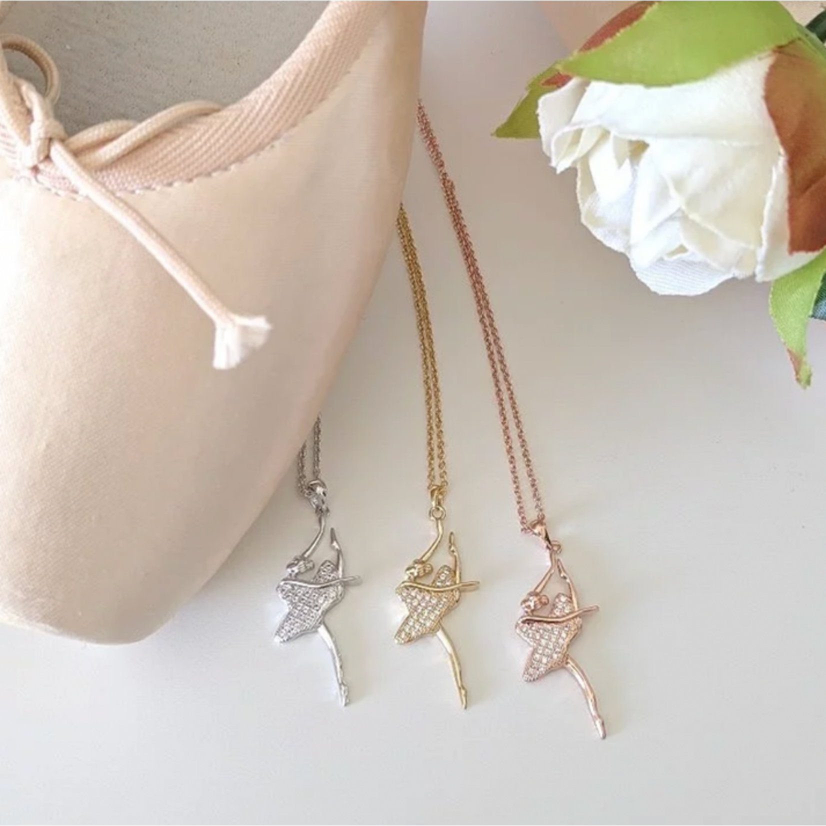 American Dance Supply American Dance Supply ADS562 Ballerina Necklace