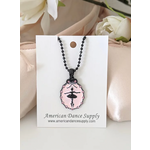 American Dance Supply ADS503  Small Ballerina Vintage Cameo Necklace