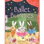 CJ Merchantile Ballet Bunnies Hardcover Book