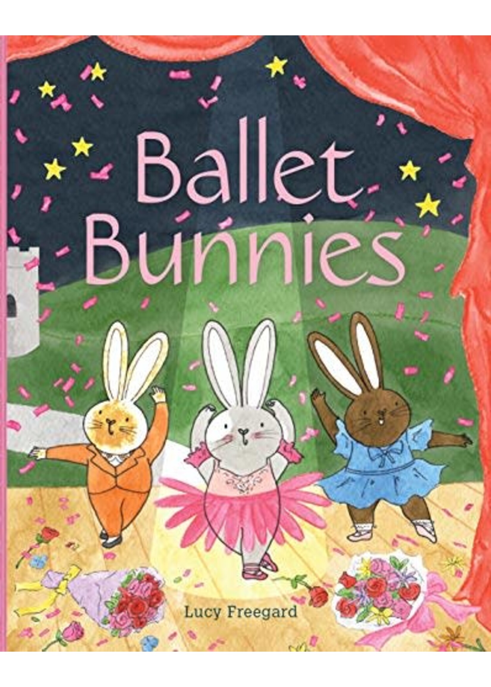 CJ Merchantile CJ Merchantile Ballet Bunnies Hardcover Book