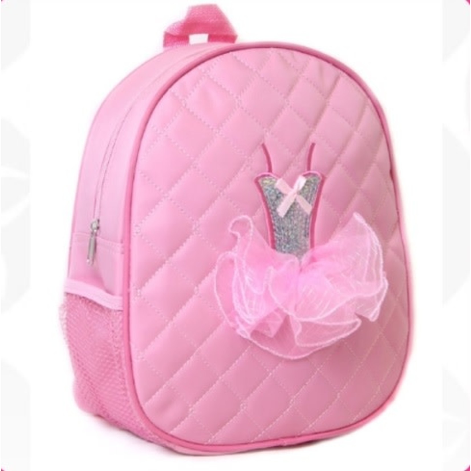CJ Merchantile CJ Merchantile DB62 Light Pink Ballerina Sequin Tutu Print Backpack