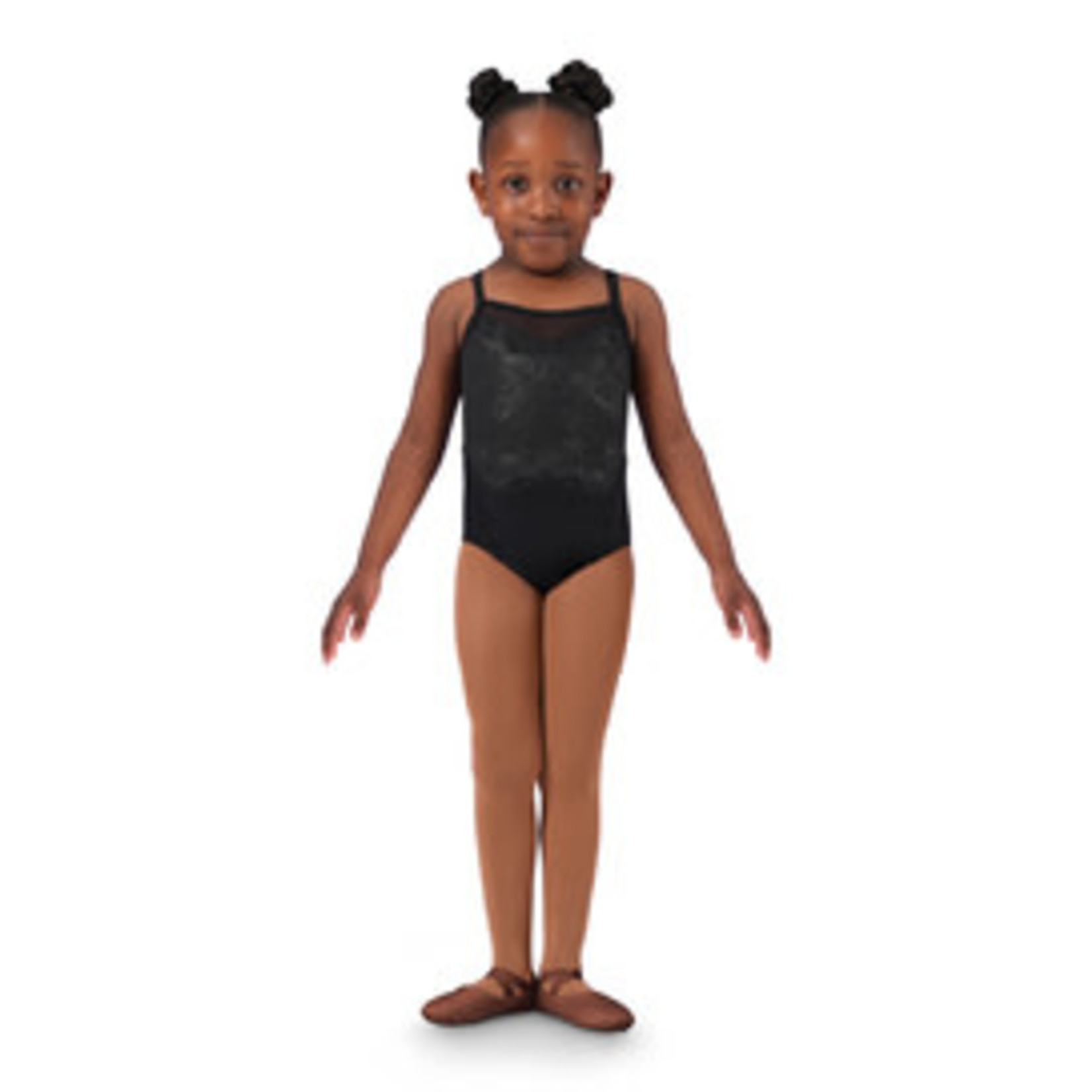 Bloch CL4107 Girls Kendra Lace Mesh Cami Leotard