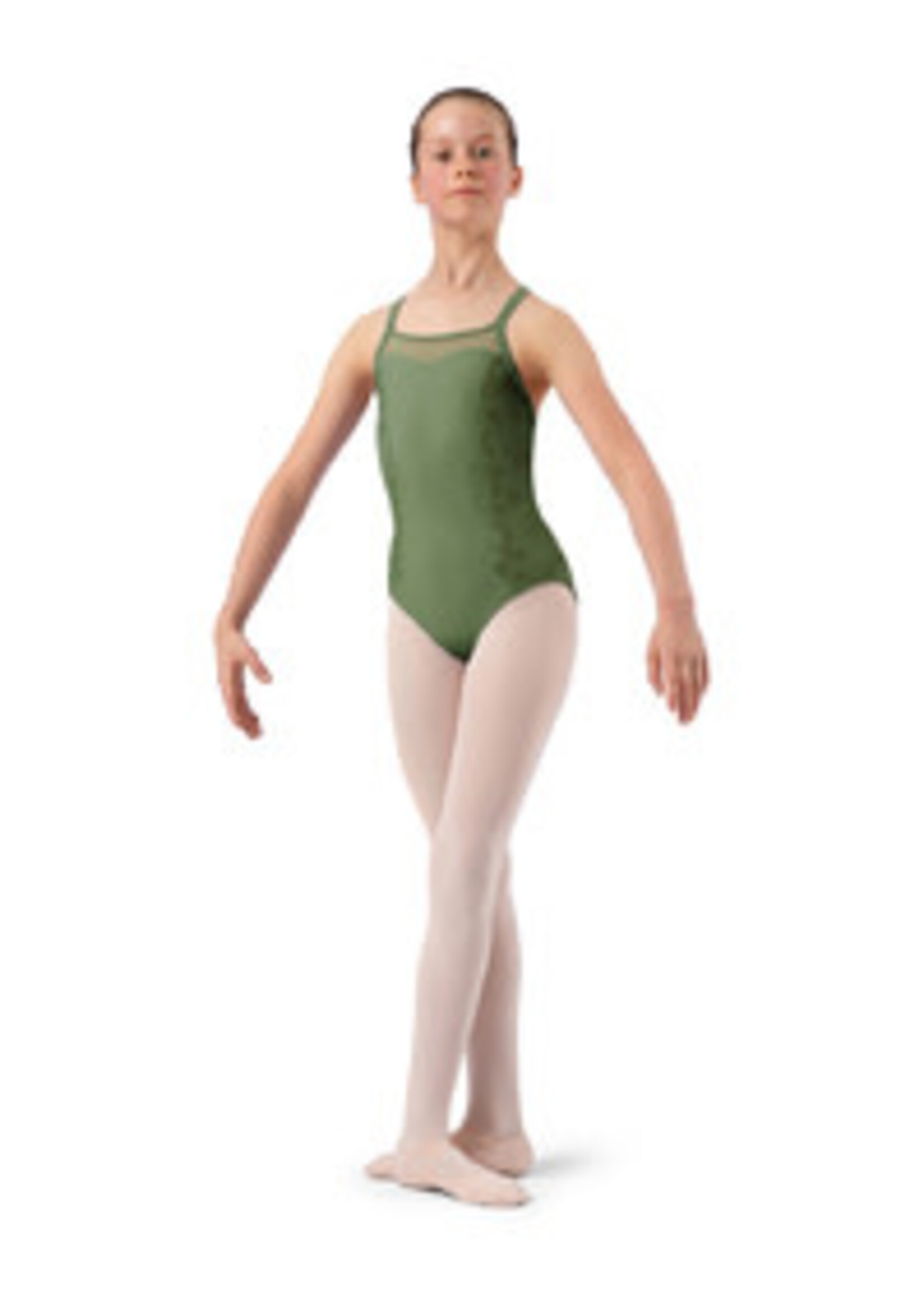 Bloch Bloch CL4147 Girls Margot Lace Print Racer Back Leotard