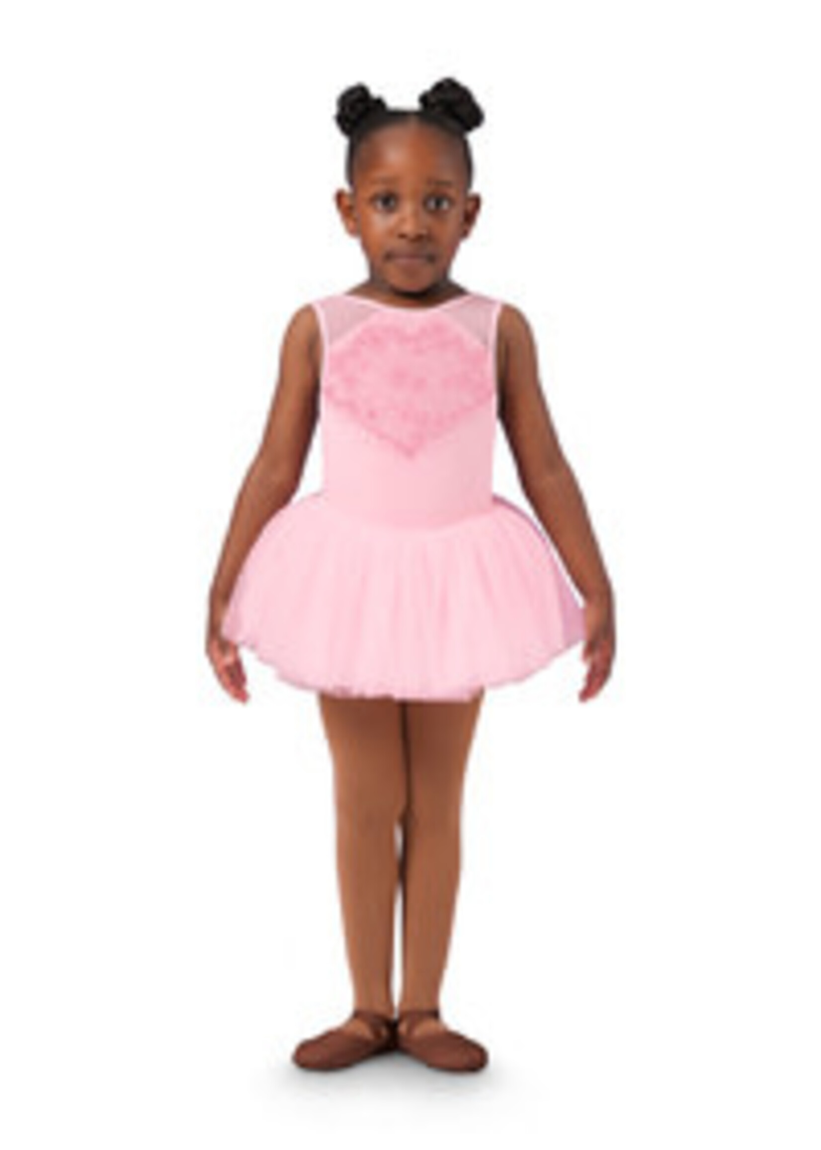 Bloch Bloch CL4165 Girls Lyra Lace Print Mesh Tutu Leotard