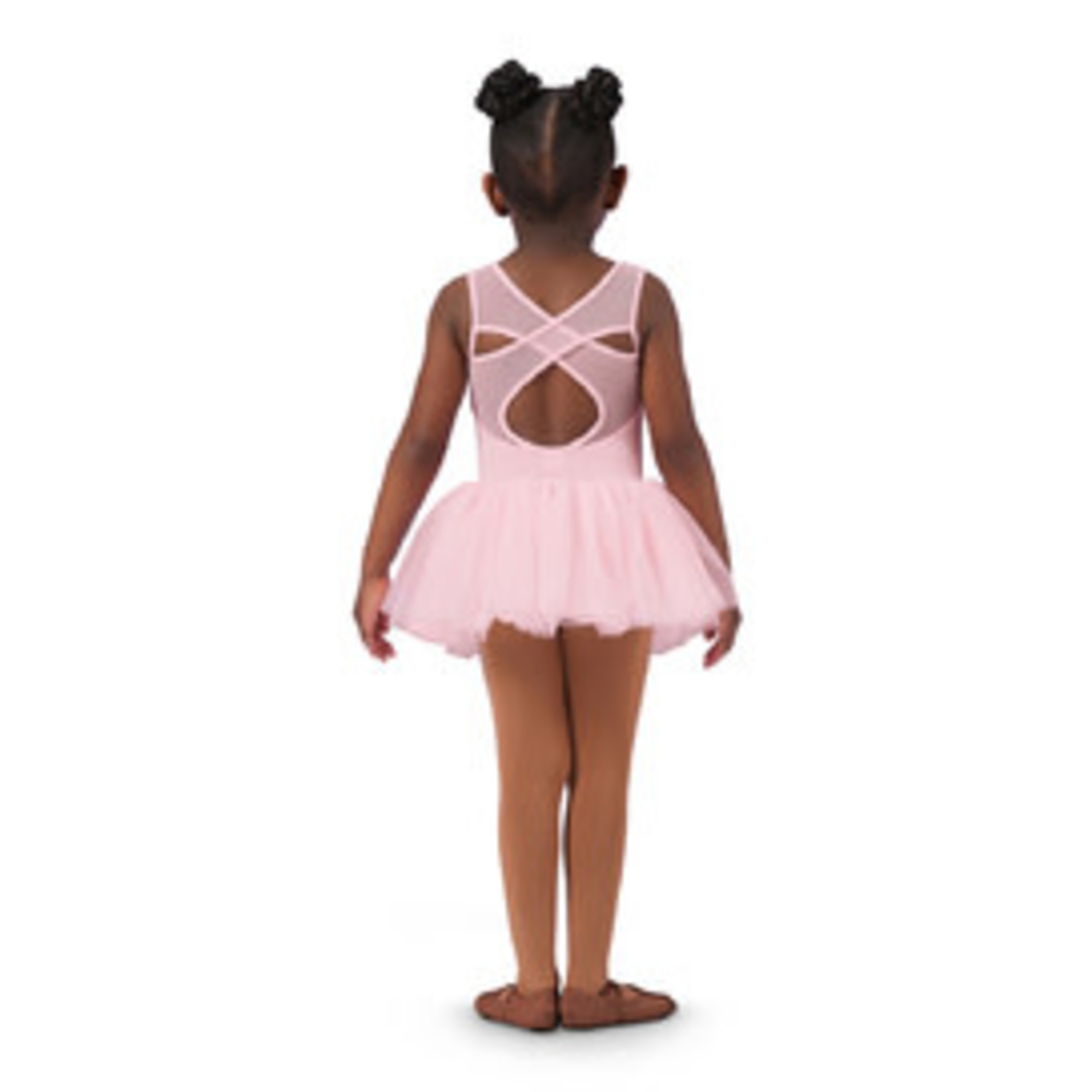 Bloch CL4165 Girls Lyra Lace Print Mesh Tutu Leotard