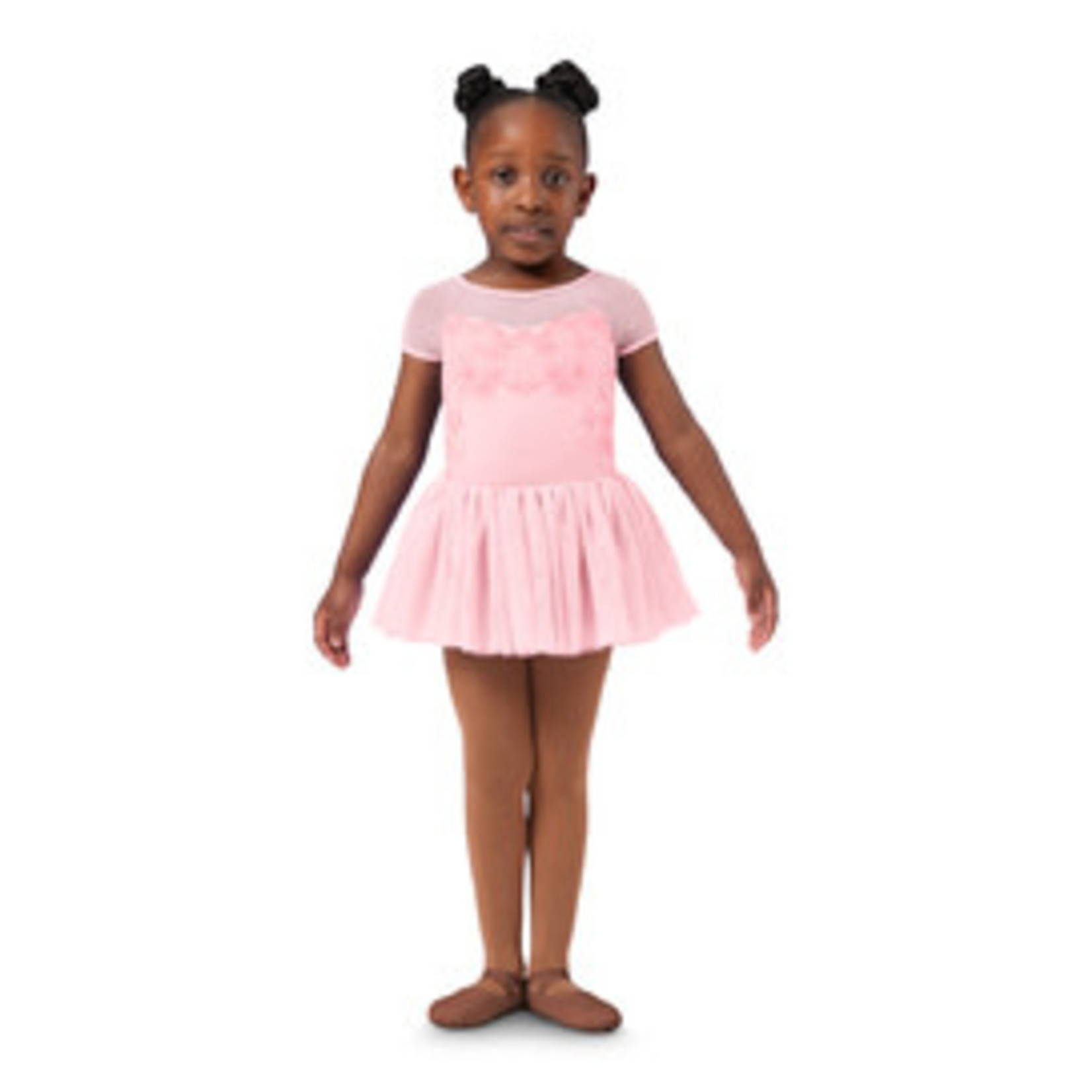 Bloch CL4192 Girls Mabel Scoop Neck Cap Sleeve Tutu Leotard