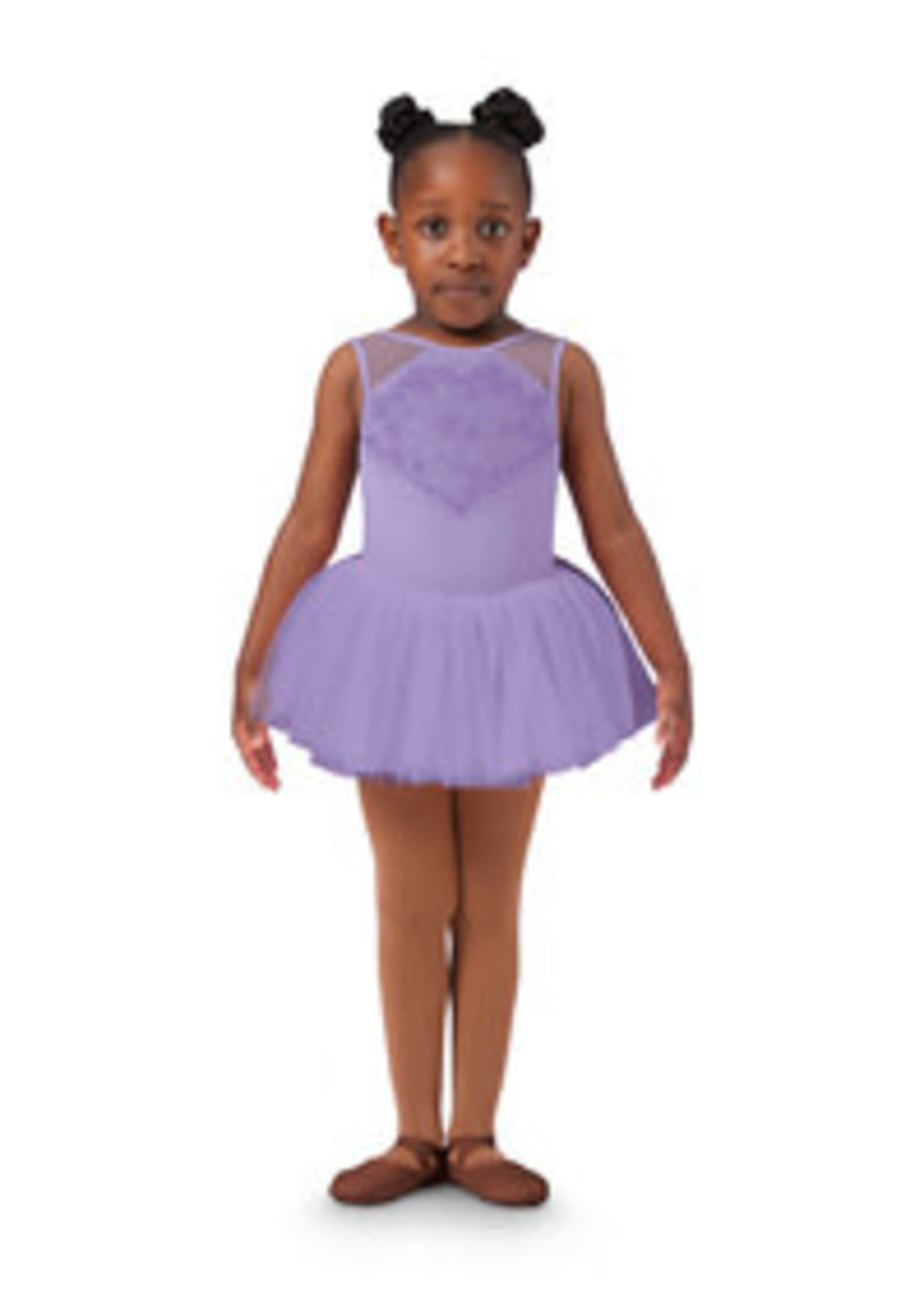 Bloch Bloch CL4192 Girls Mabel Scoop Neck Cap Sleeve Tutu Leotard