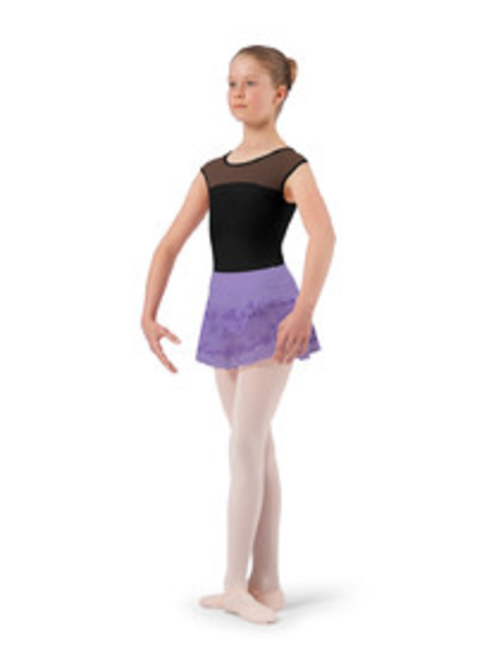 Bloch Bloch CR4151 Girls Alina Lace Print Pull On Skirt