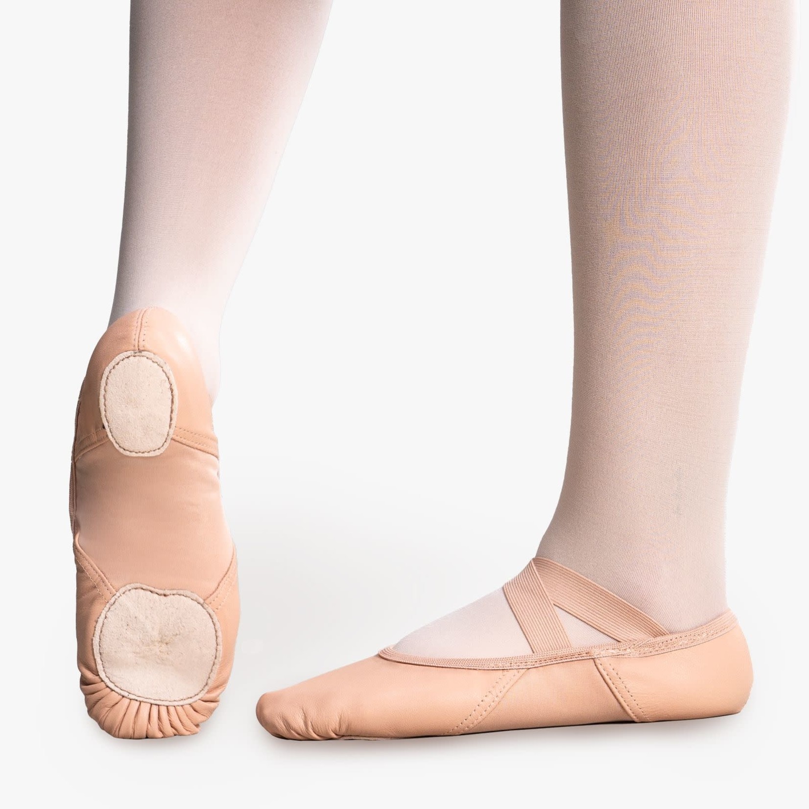So Danca So Danca SD-150 Ruby Supple Leather And Nylon Spandez Split Sole Ballet Shoe