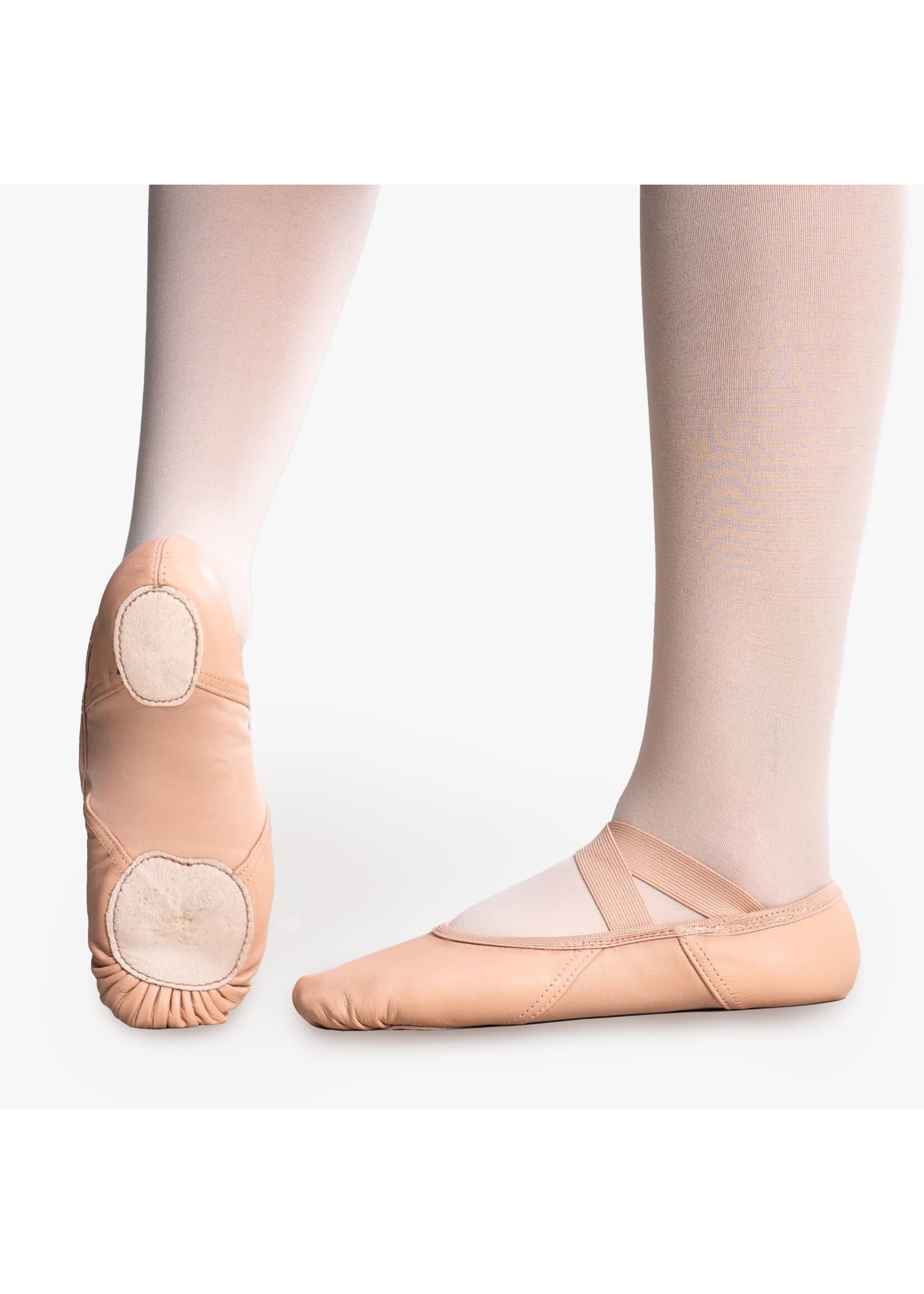 So Danca So Danca SD150 Ruby Supple Leather And Nylon Spandez Split Sole Ballet Shoe