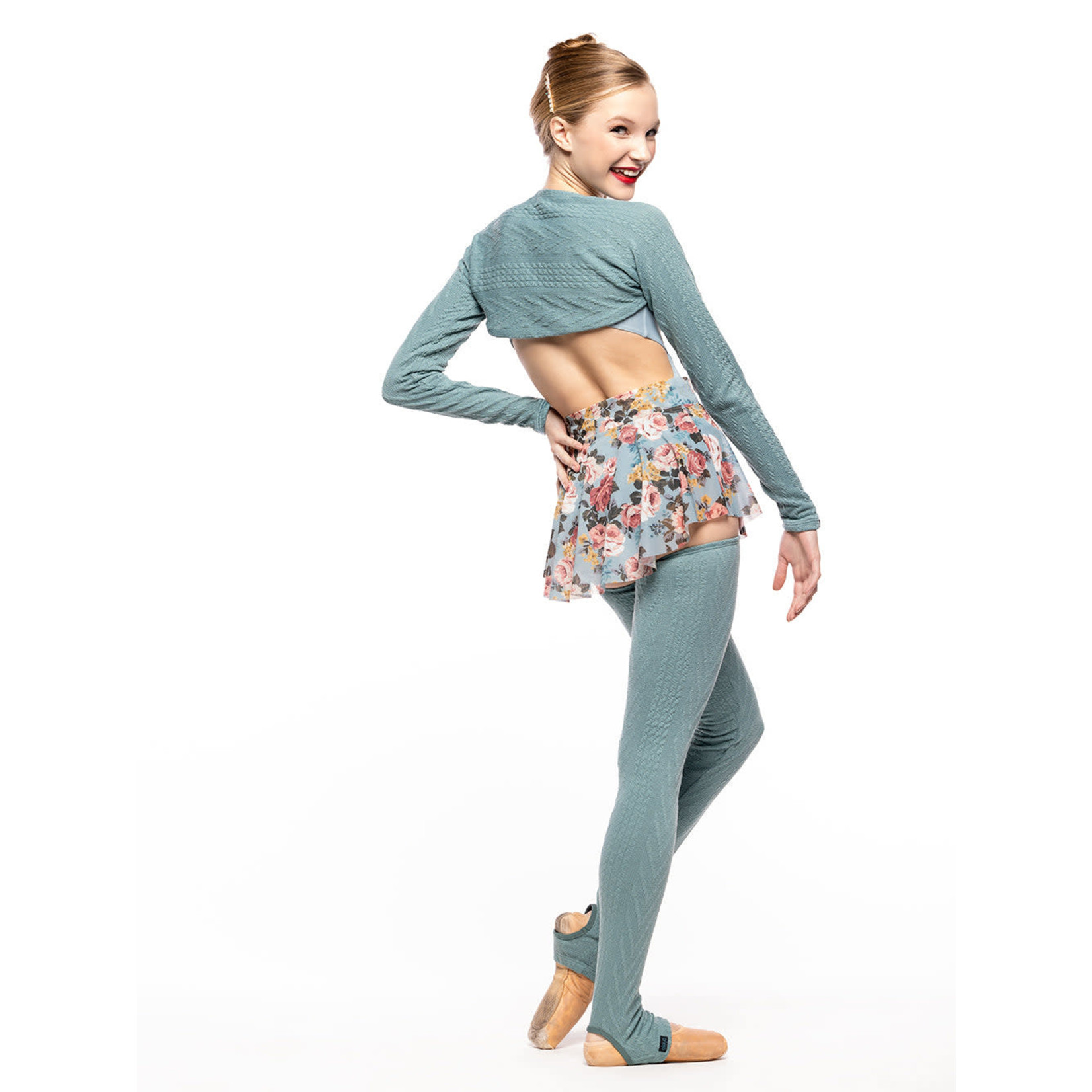 Eleve Dancewear Adult Cable Knit Shrug