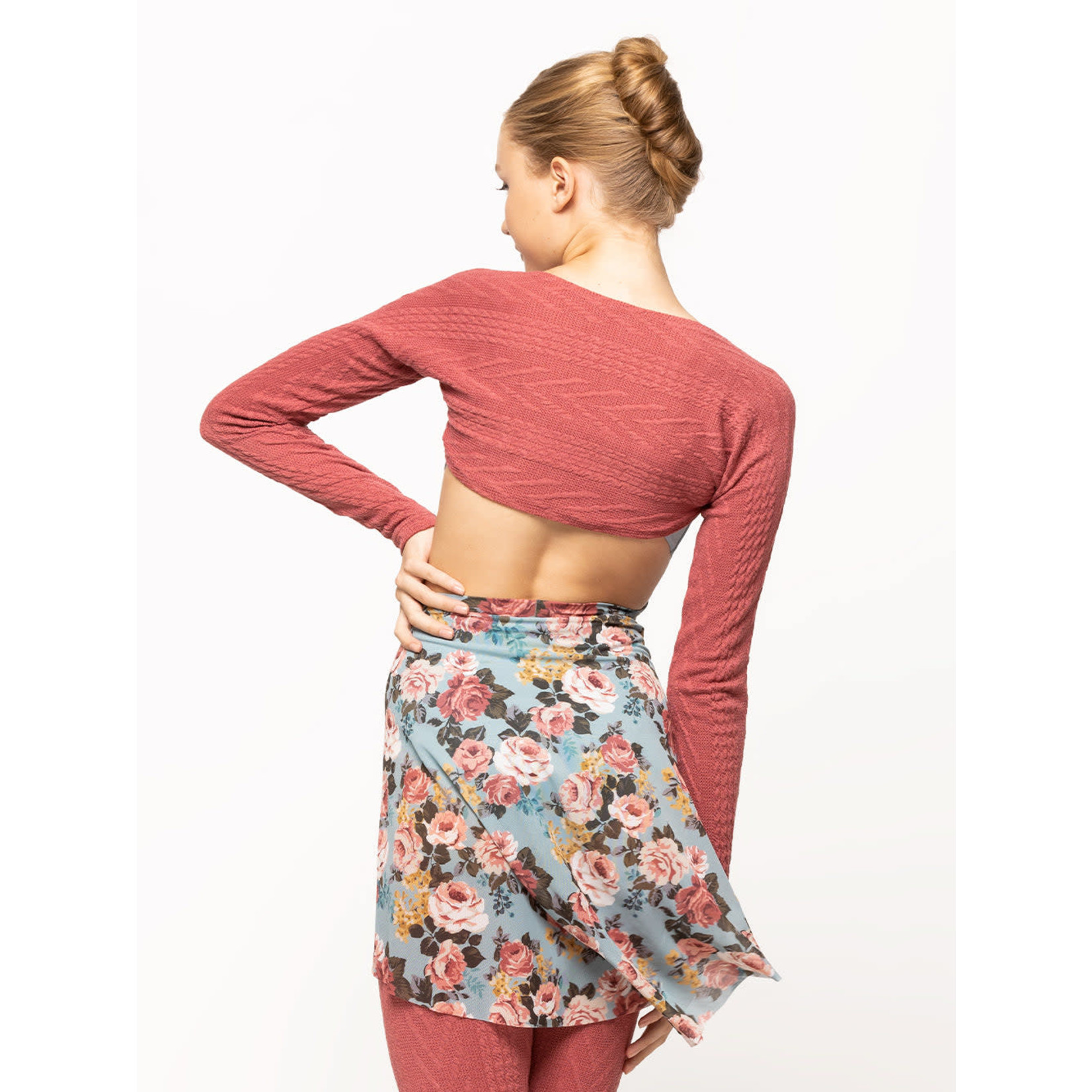 Eleve Eleve Dancewear Adult Cable Knit Shrug