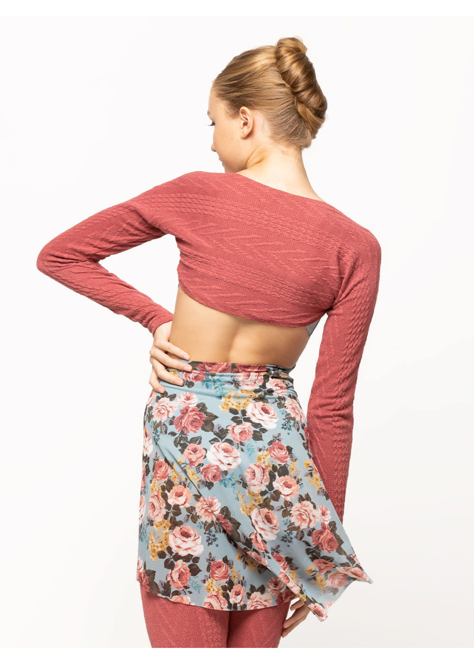 Eleve Eleve Dancewear Adult Cable Knit Shrug