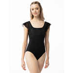 Suffolk 2527A Darcy Empire Flutter Sleeve Adult Leotard