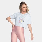 So Danca MB001 Adult Flowy Patterned Crop Top