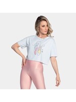 So Danca So Danca MB026 Girls Flowy Patterned Crop Top