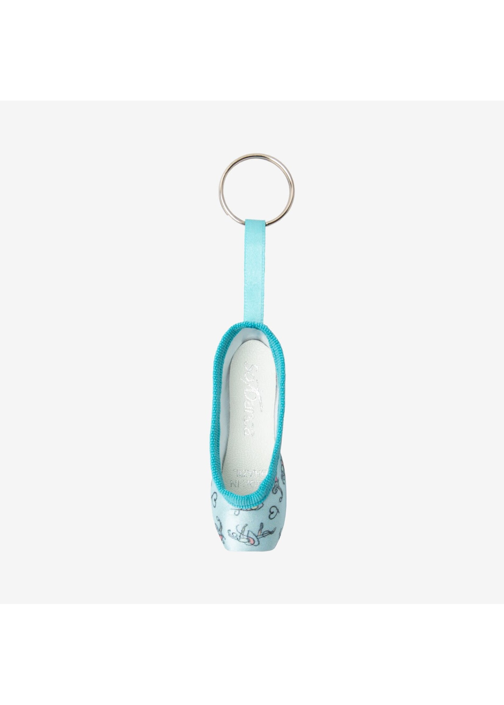 So Danca So Danca MB016 Pointe Shoe Keychain With Print