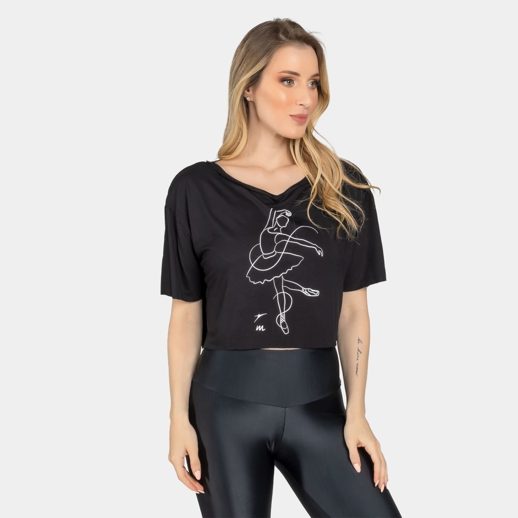 So Danca MB021 Flowy Crop Top