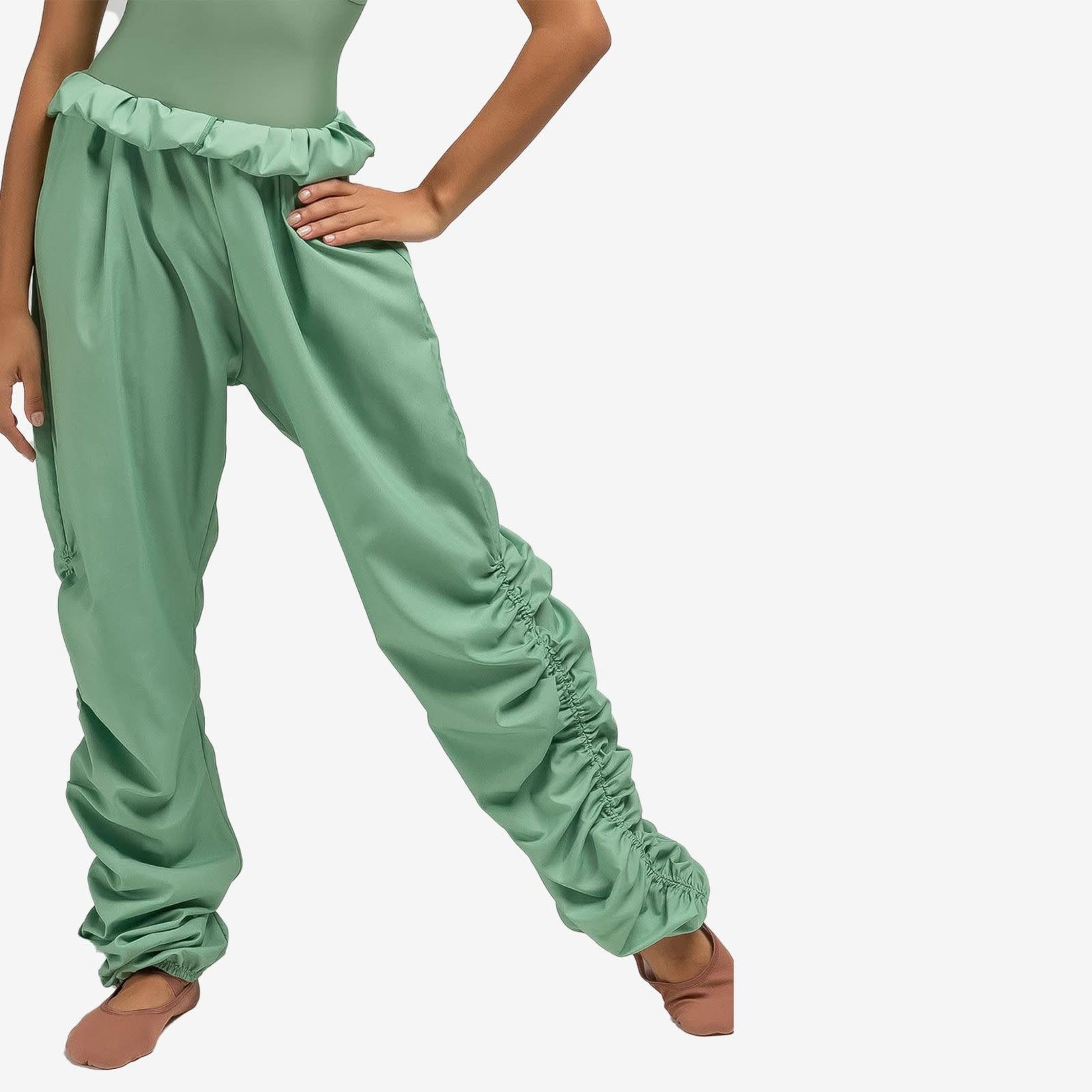 So Danca RDE2590 Adult Dreamy Garbage Bag Pants With Ruched Leg