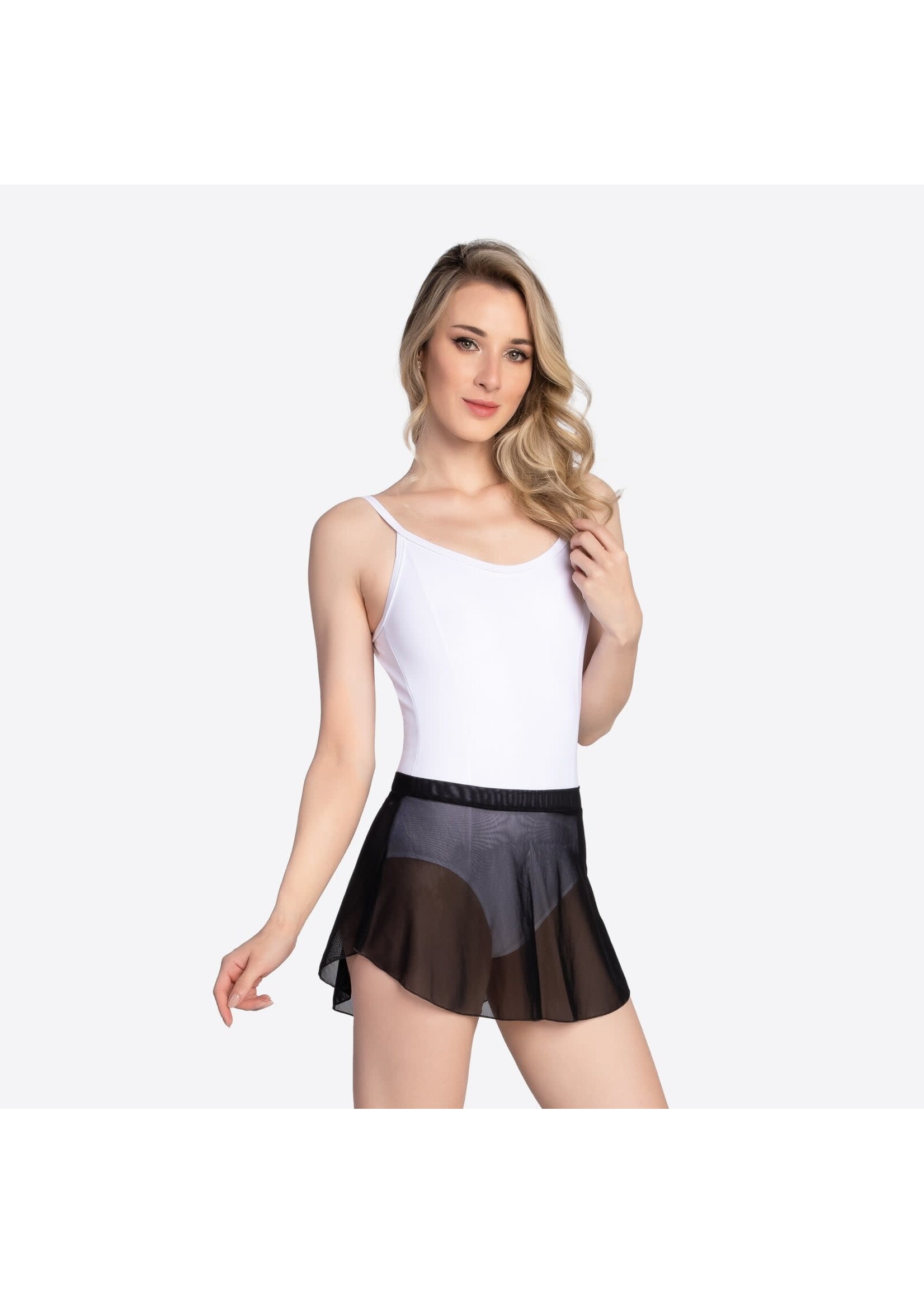 So Danca So Danca RDE-2498 Adult Mesh Spandex Pull On Skirt